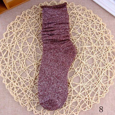 Women's Long Glitter Socks
