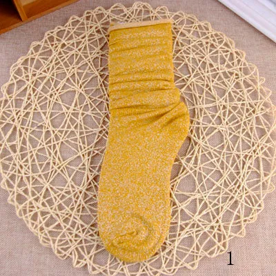 Women's Long Glitter Socks