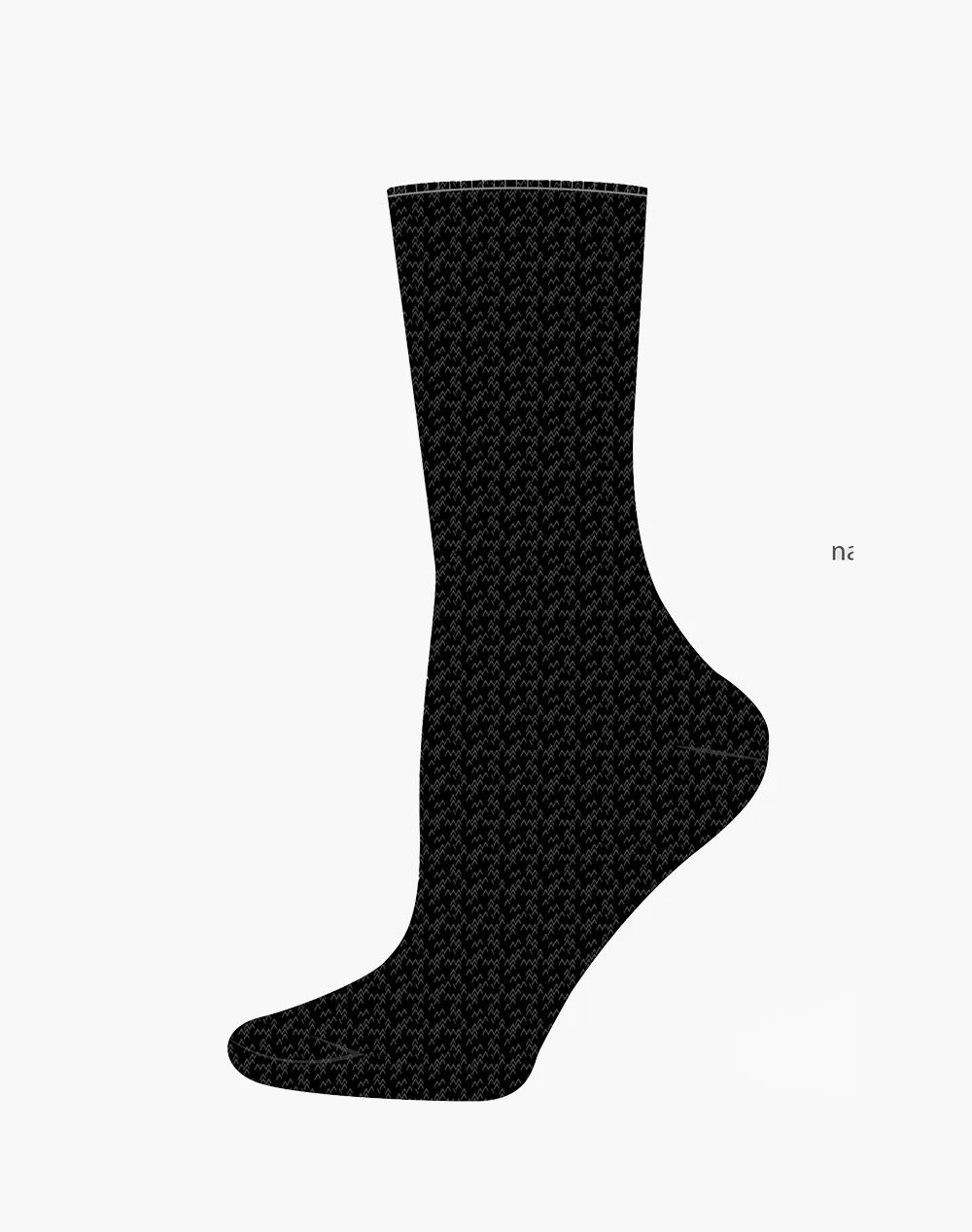 WOMENS LUXE BAMBOO BED SOCK