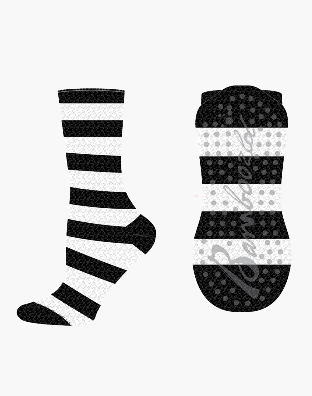 WOMENS LUXE BAMBOO BED SOCK