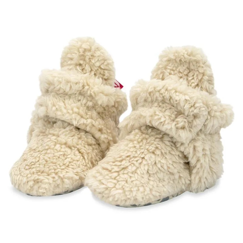 Zutano Furry Stay-On Gripper Bootie